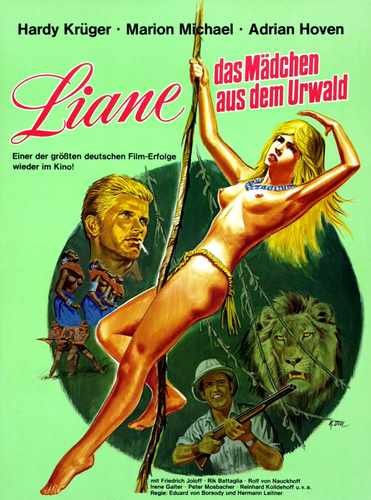 liane jungle goddess  03 film star poster A4 Photo Print