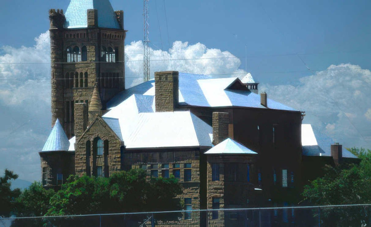 library building duluth Vintage A4 Photo Print