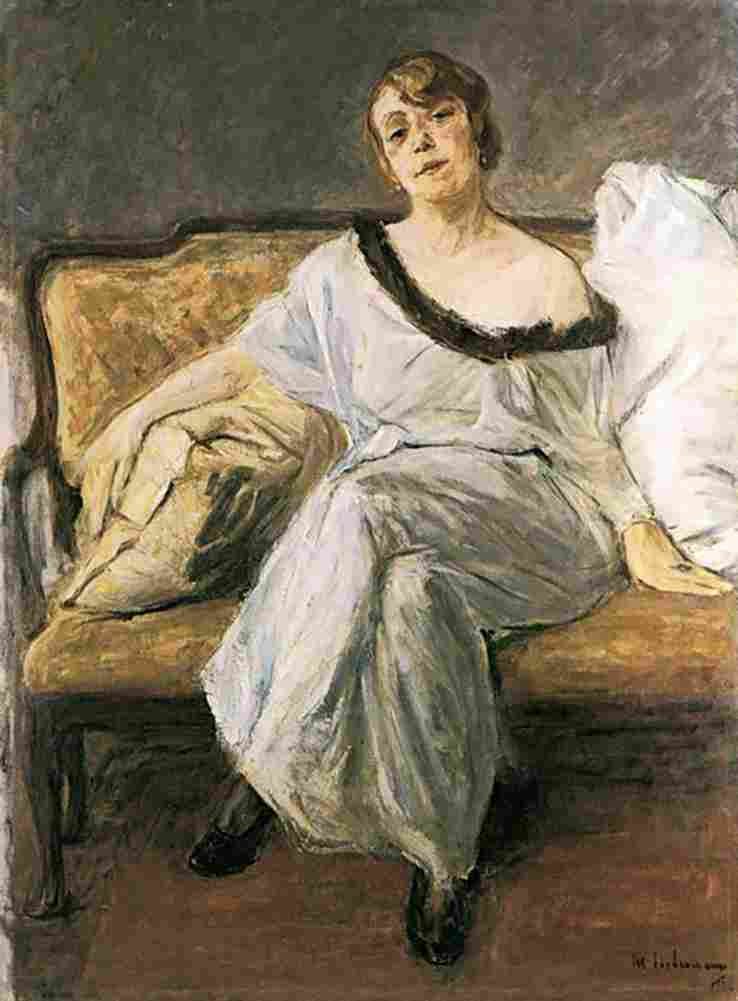 liebermann lola leder Art A4 Photo Print