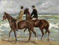 liebermann riders on the beach Art A4 Photo Print