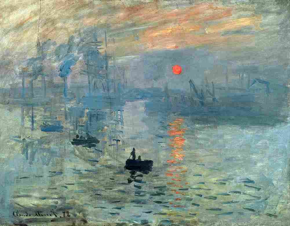liebermann sunrise Art A4 Photo Print