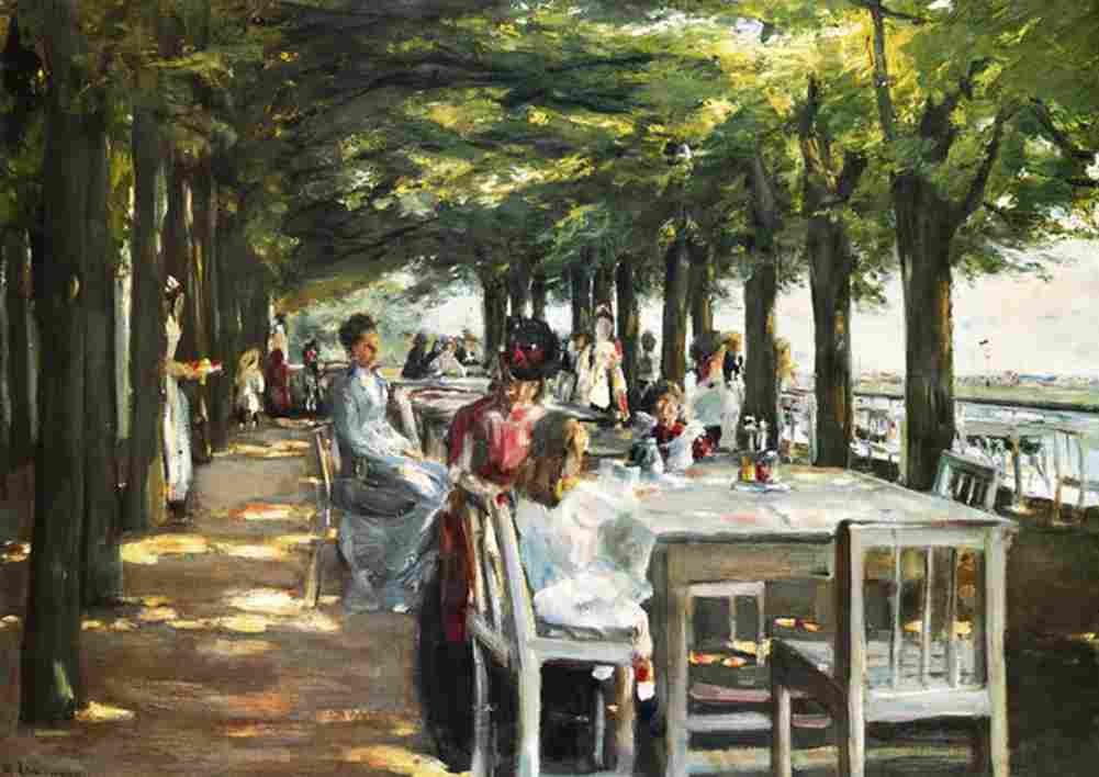 liebermann terrace in nienstedten Art A4 Photo Print