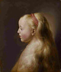 lievens a young girl Art A4 Photo Print