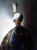 lievens old man in oriental garb Art A4 Photo Print