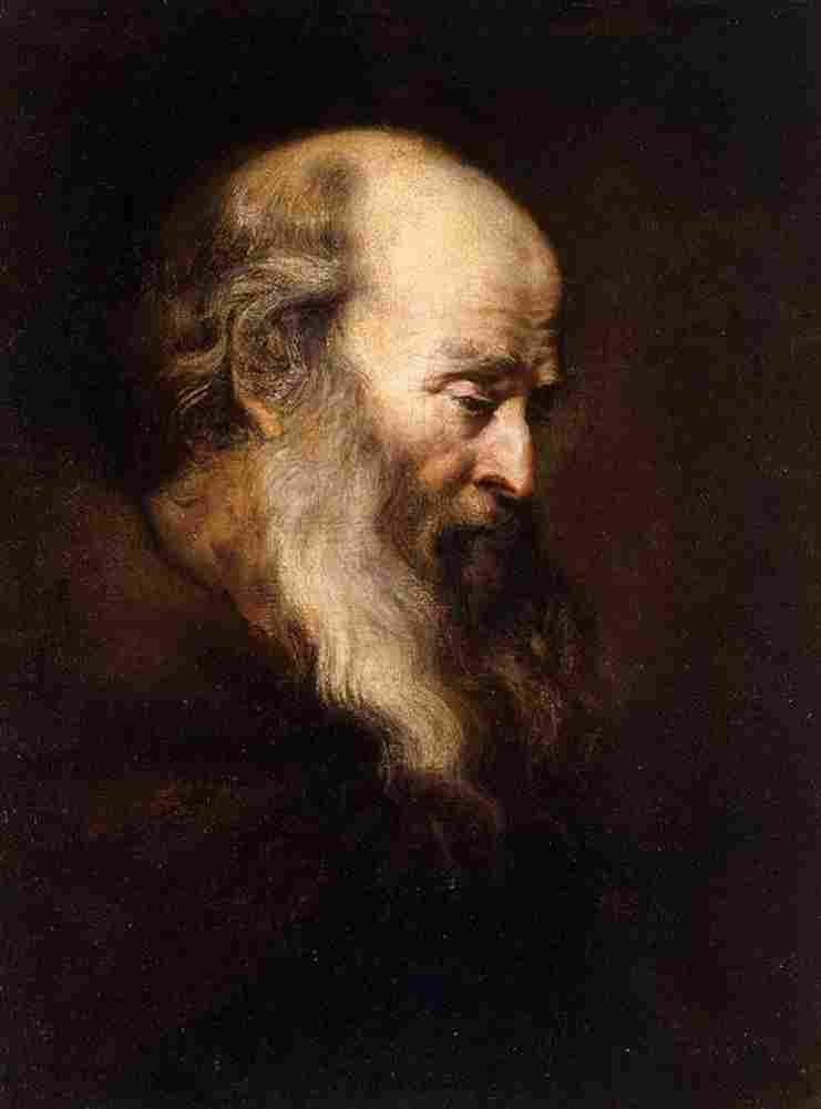 lievens portrait of an old man Art A4 Photo Print