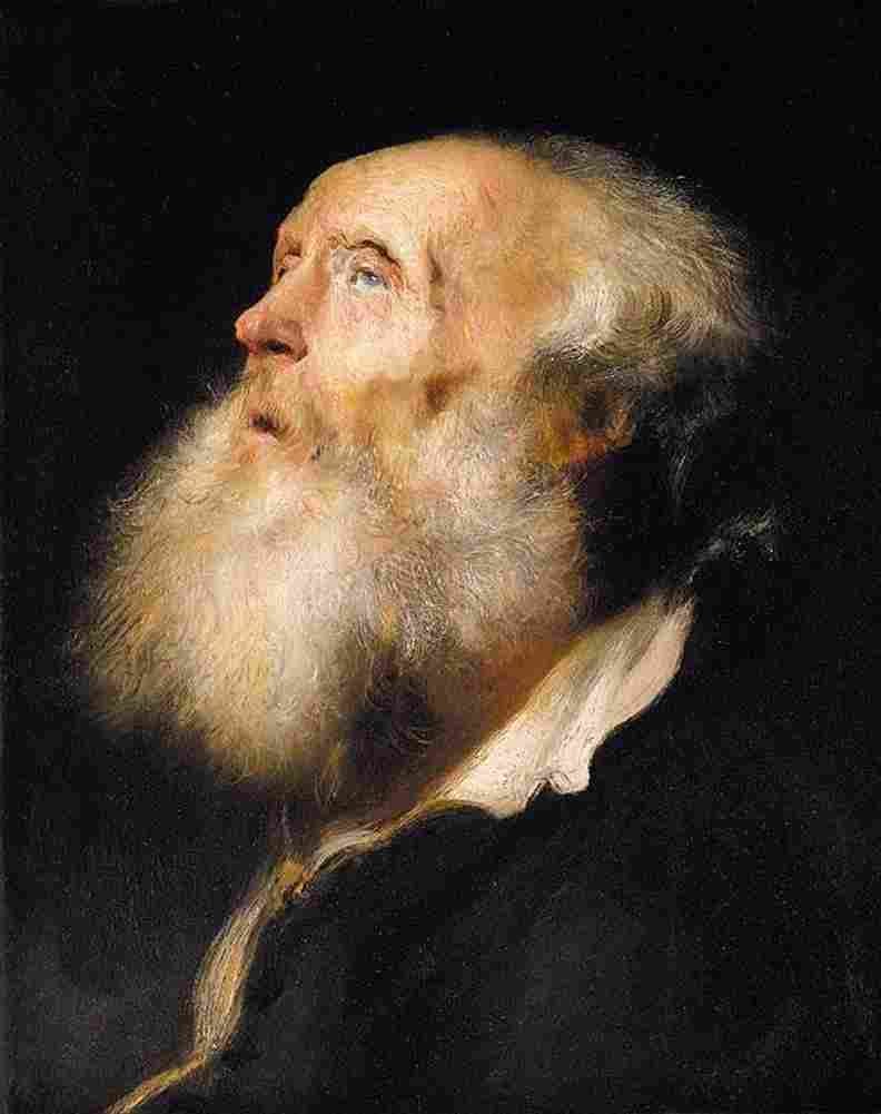 lievens study of an old man Art A4 Photo Print
