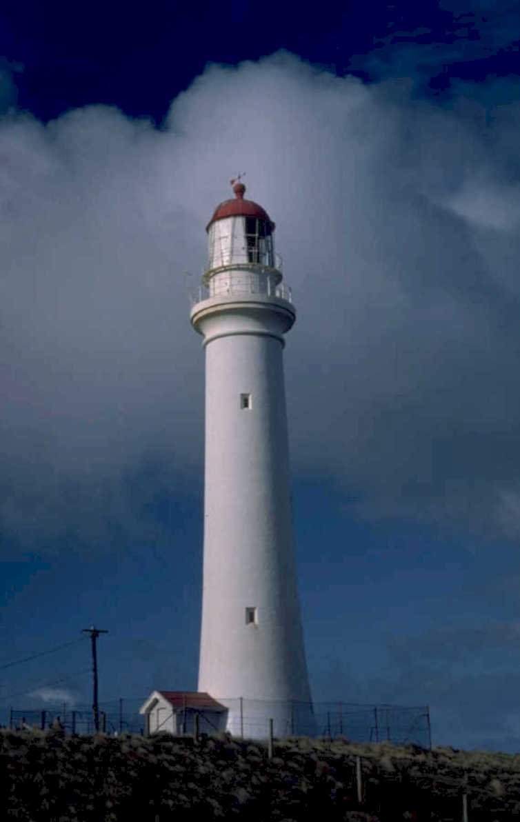 lighthouse cape disappointment 1980s 1990s A4 Photo Print