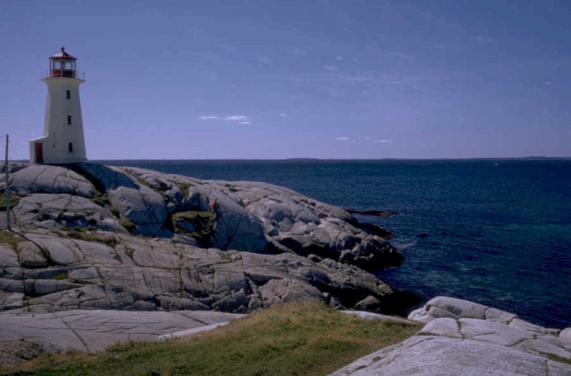 lighthouse nova coastline 1980s 1990s A4 Photo Print