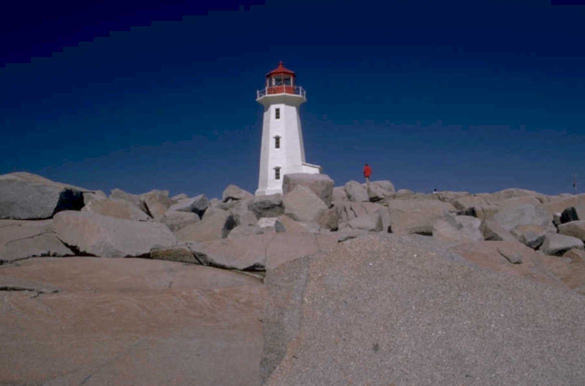 lighthouse peggys cove 1980s 1990s A4 Photo Print