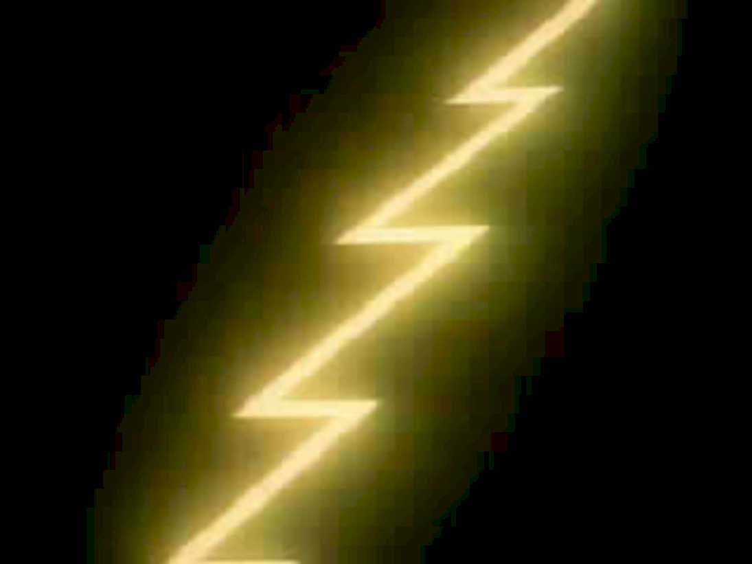 lightning night outdoor1980s 1990s A4 Photo Print