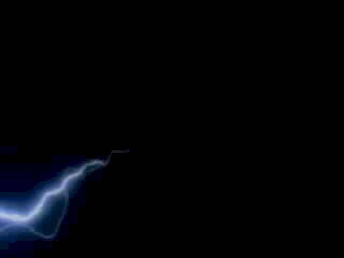 lightning strike night 11980s 1990s A4 Photo Print