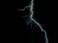 lightning strike night 31980s 1990s A4 Photo Print