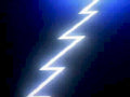 lightning zigzag glow1980s 1990s A4 Photo Print