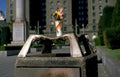 lincoln tomb flowers Vintage A4 Photo Print