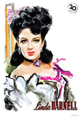 linda darnell ital 1F Advert A4 Photo Print