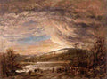 linnell john a river landscape sunset Art A4 Photo Print