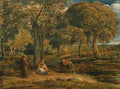 linnell john rest on the flight into egypt Art A4 Photo Print