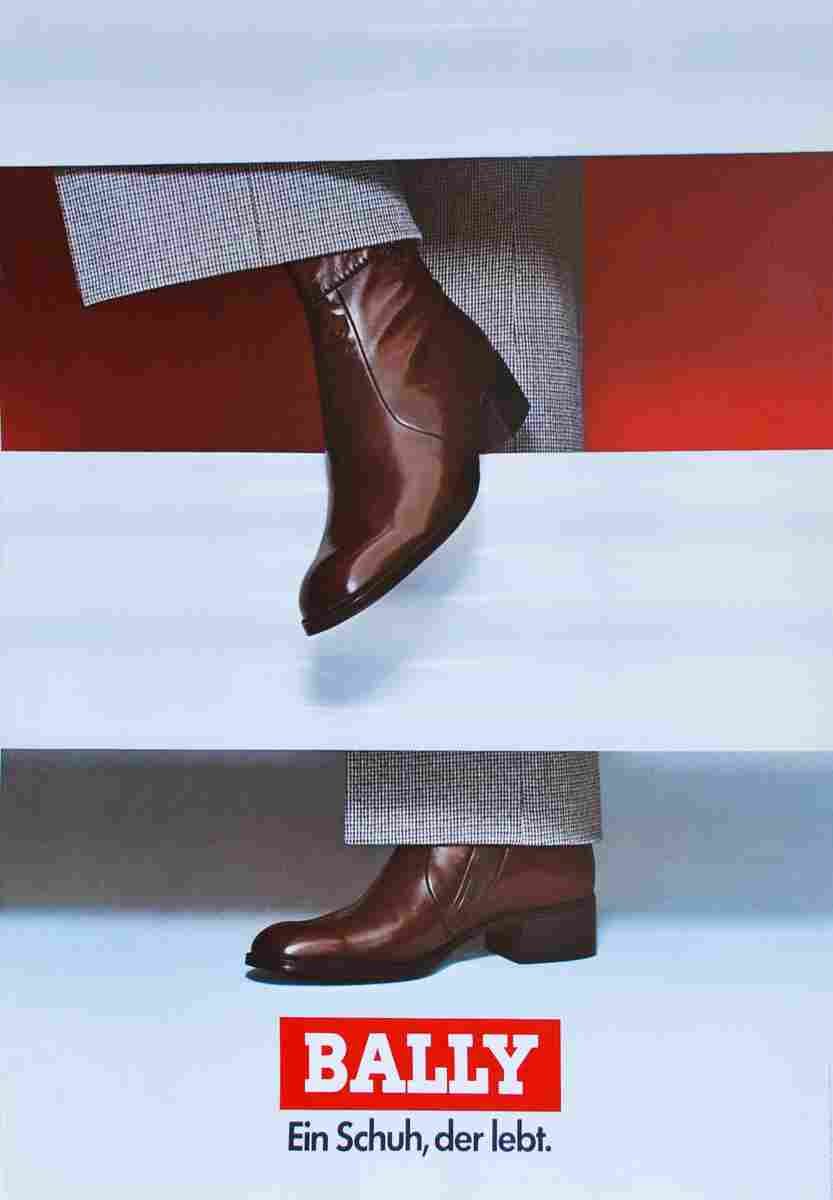 lintas ag bally vers 1974 4 Advert A4 Photo Print