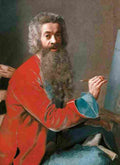 liotard self portrait Art A4 Photo Print