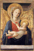 lippi a madonna and child Art A4 Photo Print