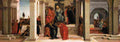 lippi filippino three scenes from the story of esther Art A4 Photo Print
