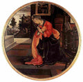 lippi filippino virgin from the annunciation Art A4 Photo Print