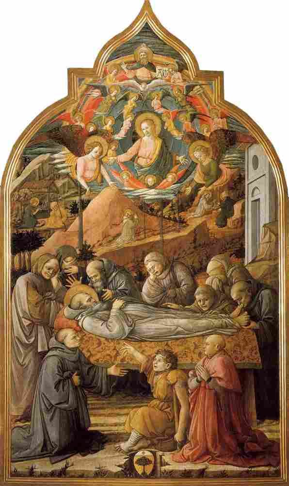 lippi funeral of saint jerome Art A4 Photo Print