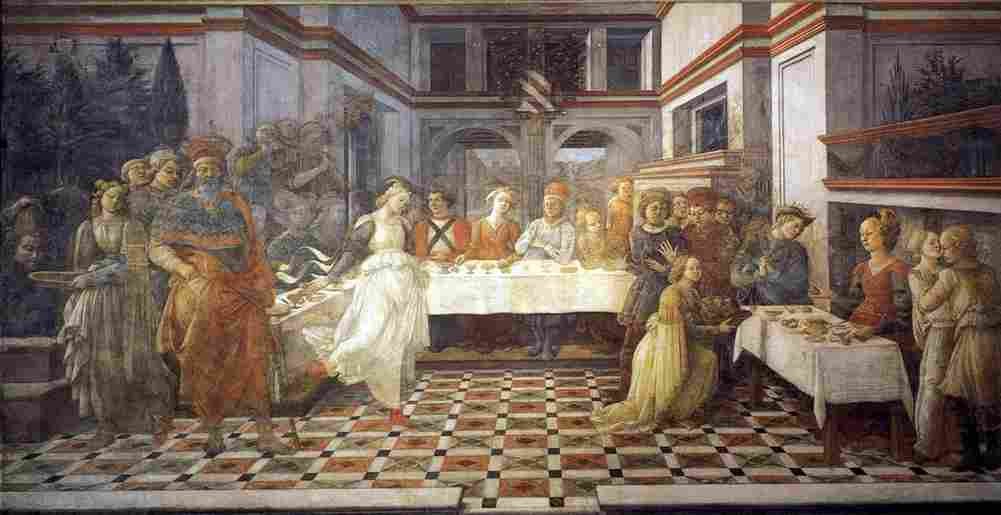 lippi herod s banquet Art A4 Photo Print