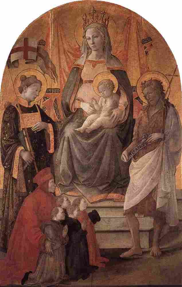 lippi madonna del ceppo Art A4 Photo Print