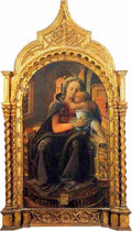 lippi madonna with child Art A4 Photo Print