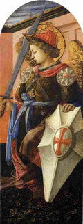 lippi saint michael Art A4 Photo Print