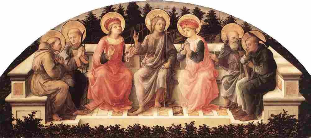 lippi seven saints Art A4 Photo Print