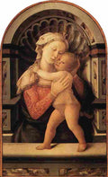 lippi the madonna and child Art A4 Photo Print