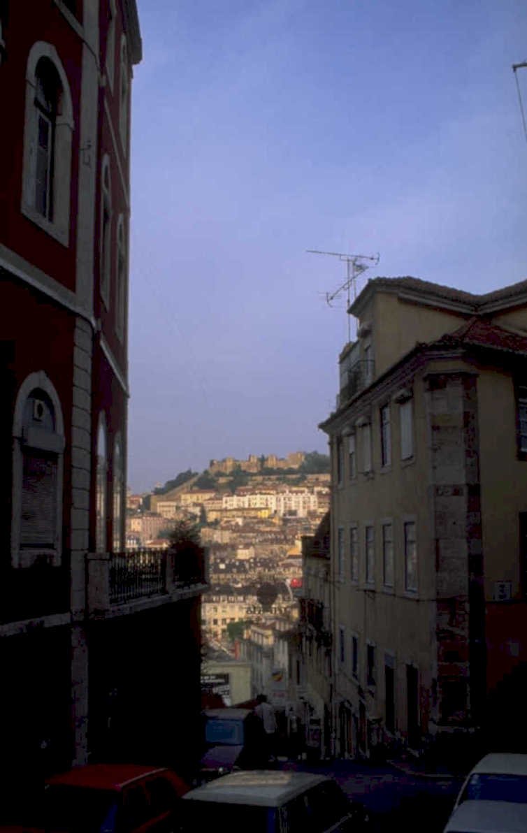 lisbon red brick 1980s 1990s A4 Photo Print