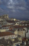 lisbon terracotta roofs 1980s 1990s A4 Photo Print