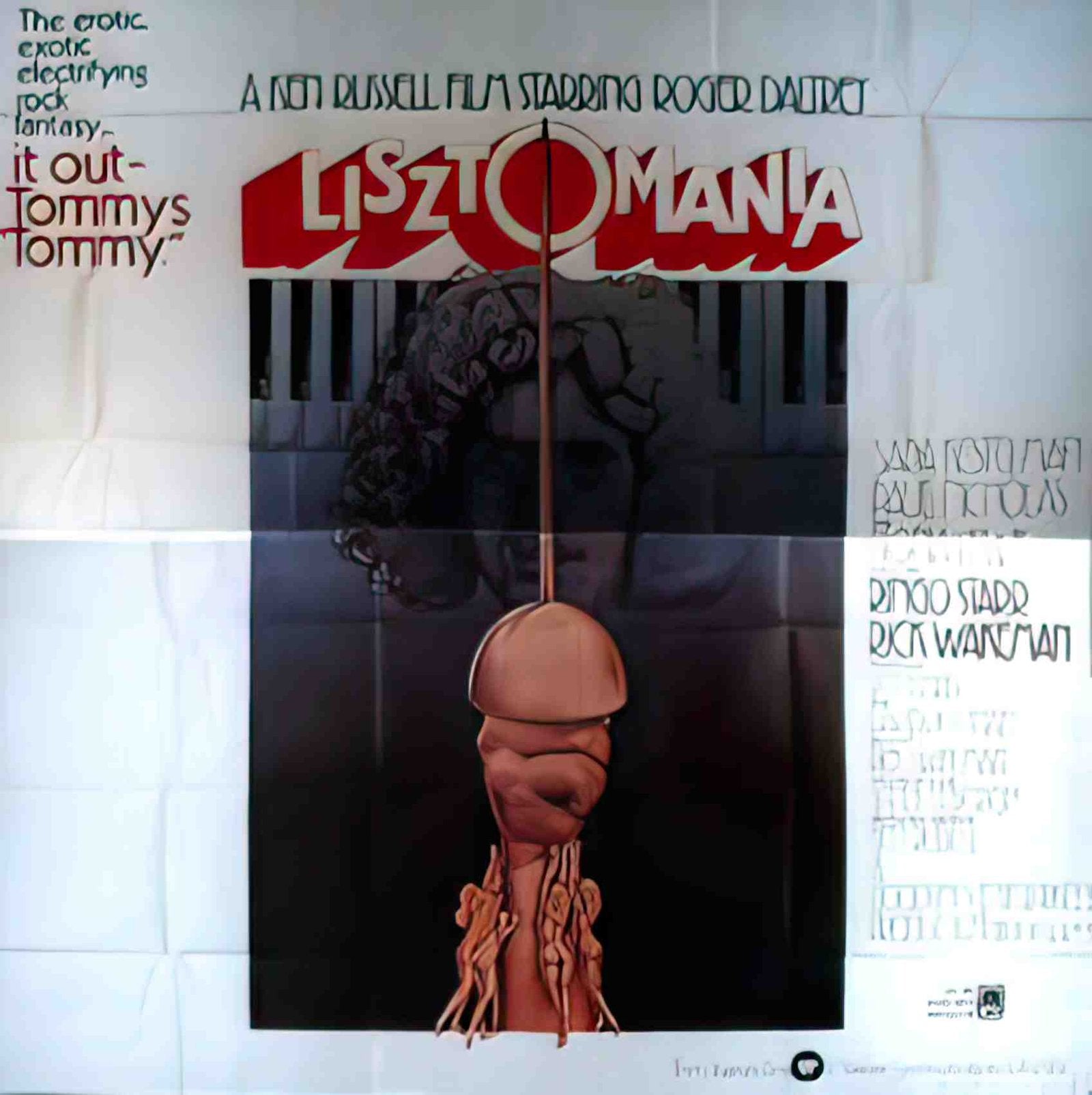 lisztomania us 6sh Advert A4 Photo Print