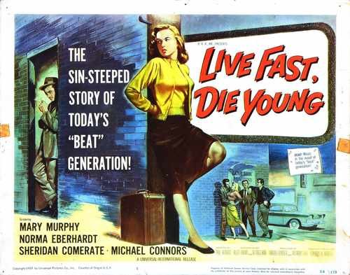 live fast die young  02 film star poster A4 Photo Print
