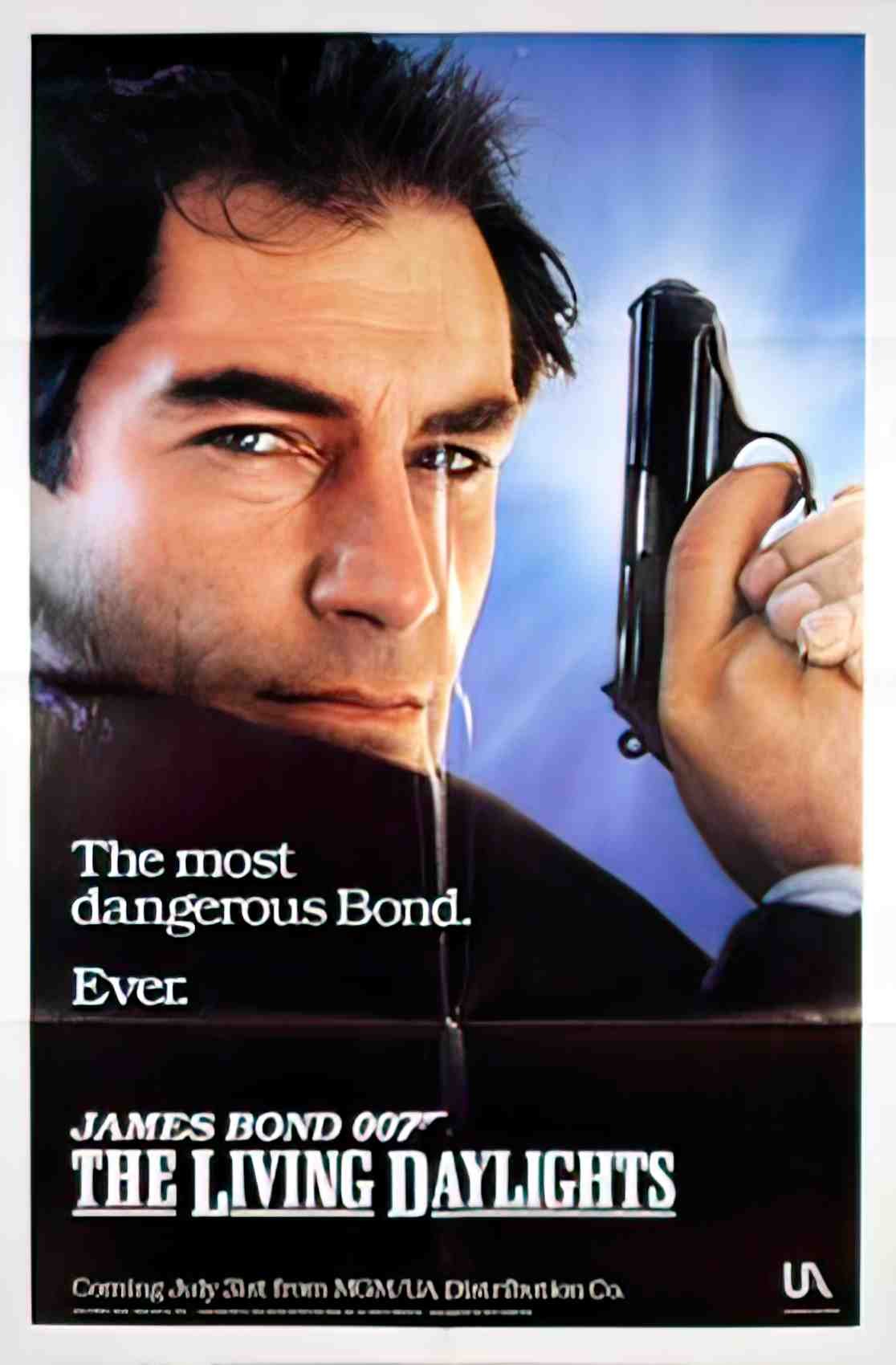 living daylights us 1sh adv Advert A4 Photo Print