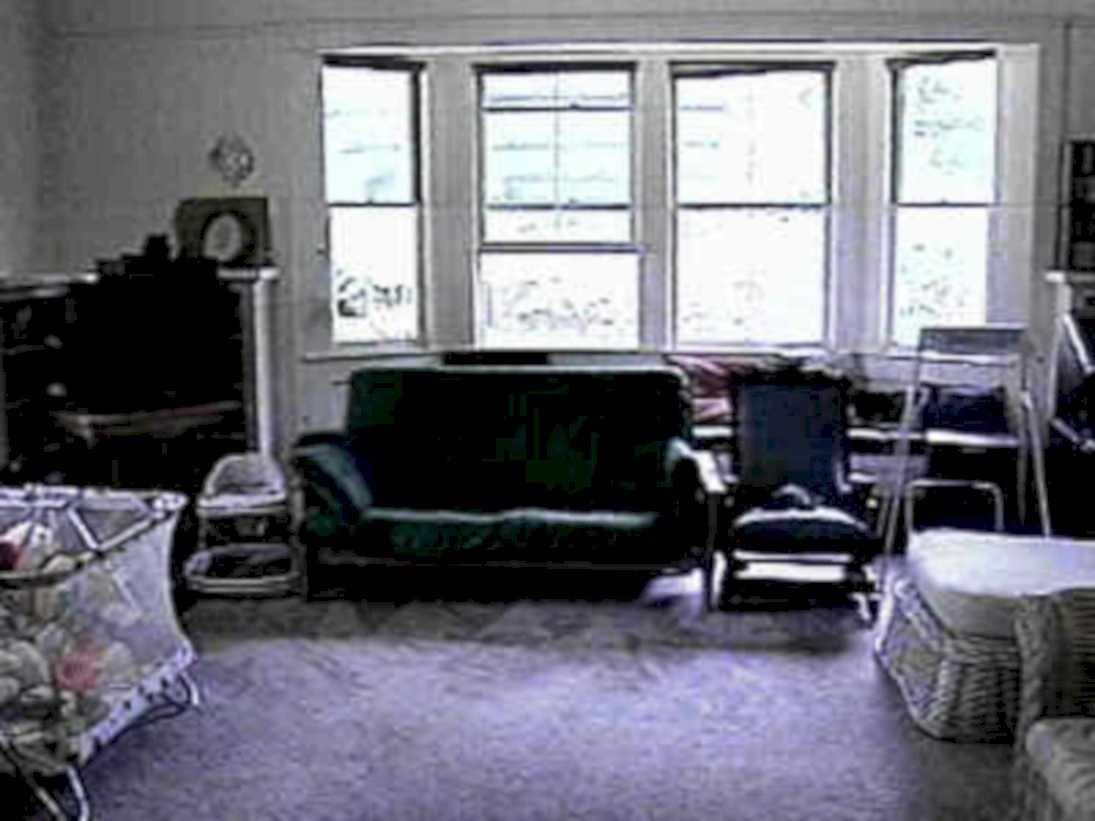 living room window1980s 1990s A4 Photo Print