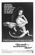 lizard in womans skin  02 film star poster A4 Photo Print