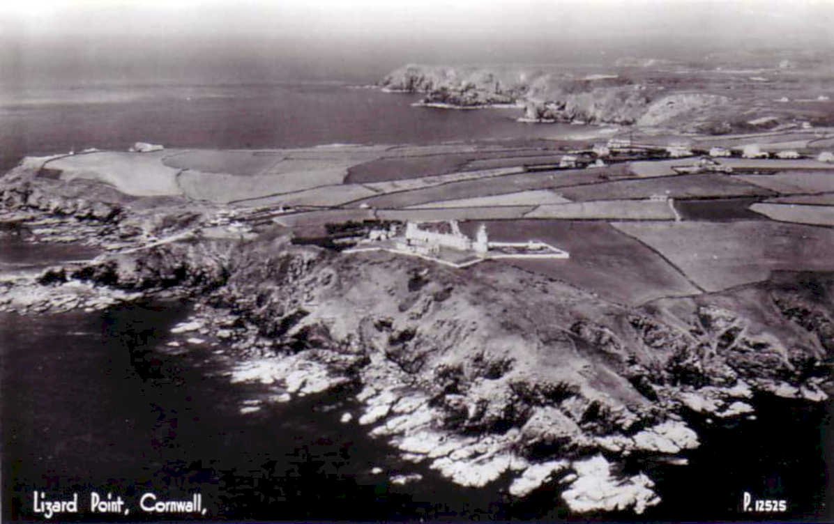 lland point coastlineVintage 1880s 1900s A4 Photo Print