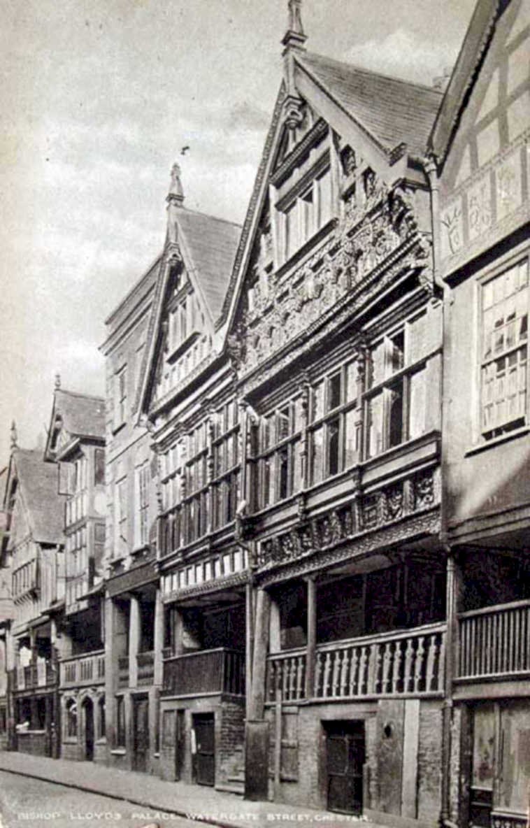 lloyds palace chesterVintage 1880s 1900s A4 Photo Print
