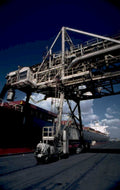 loading dock crane 1980s 1990s A4 Photo Print