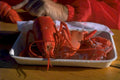 lobster meal presentation 1980s 1990s A4 Photo Print