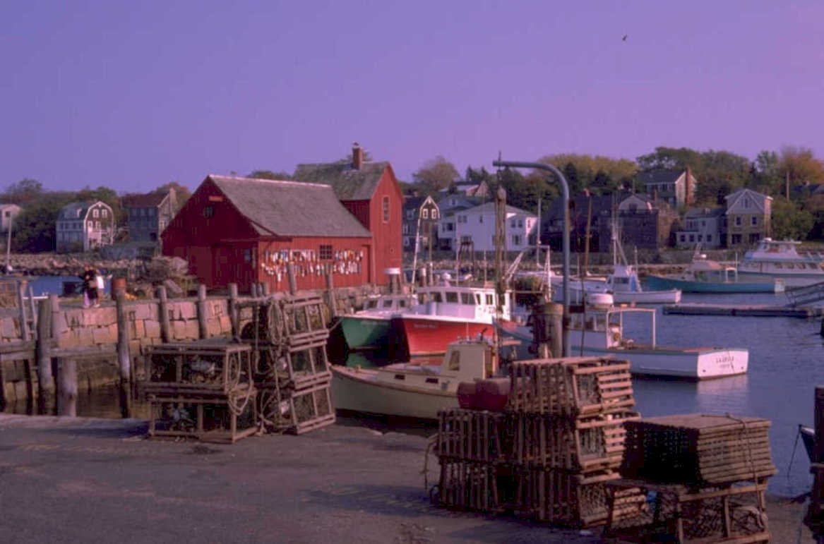lobster shack twilight 1980s 1990s A4 Photo Print