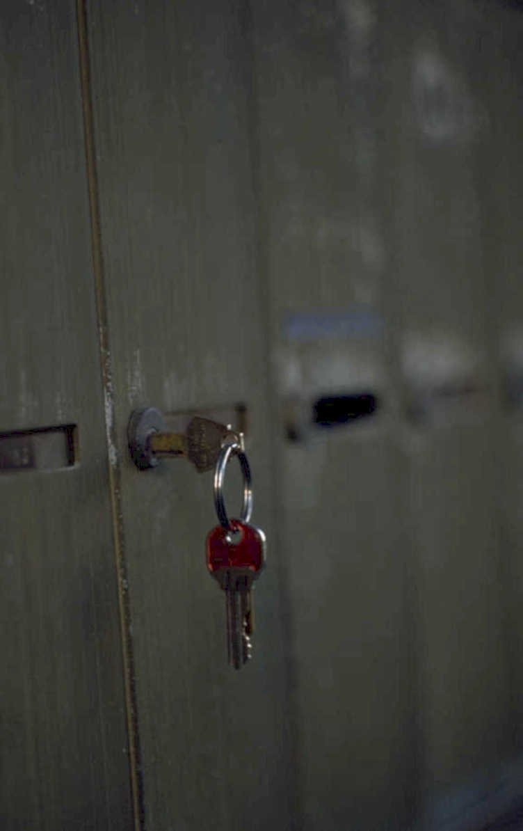 locked cabinet key 1980s 1990s A4 Photo Print
