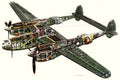 lockheed p 38 lighting cutaway A4 Photo Print