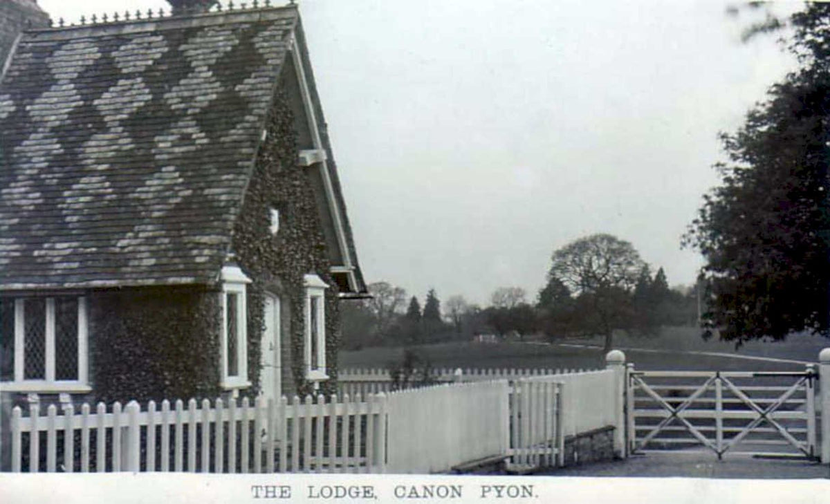lodge cottage pyonVintage 1880s 1900s A4 Photo Print