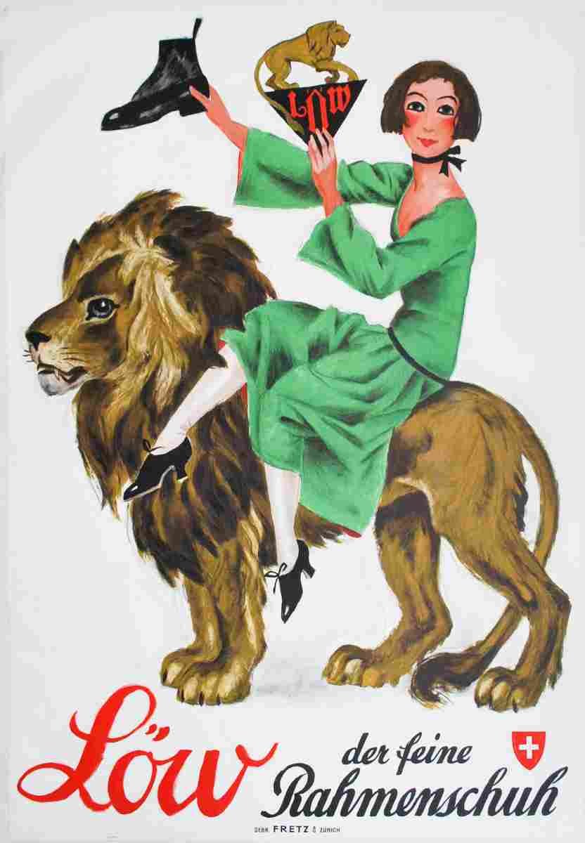 loew der feine rahmenschuh vers 1925 4 Advert A4 Photo Print