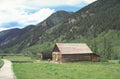 log building telluride 1980s 1990s A4 Photo Print